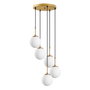 Opviq Lámpara de araña Orbital - 15-14017 Dorado